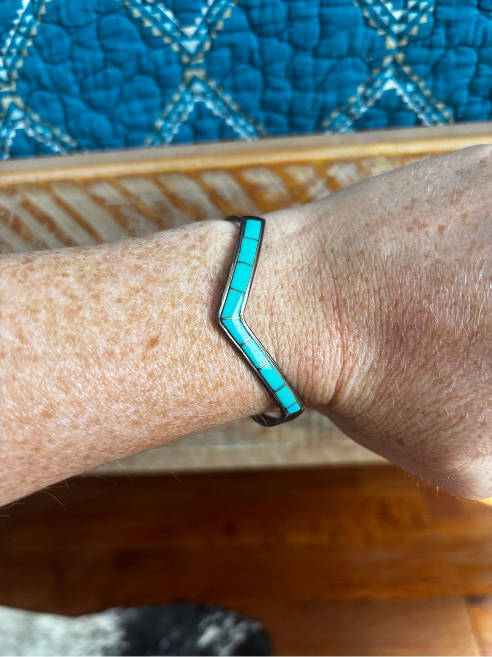 Turquoise bracelet - Picture 2 of 5